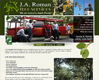 
 Tree service sample website